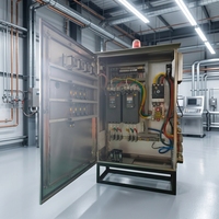 Armoire de commande électrique sur mesure OEM, armoire de distribution d'énergie basse tension IP66 SS304 500A 380V pour application industrielle CFD