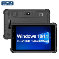 Nouvelle tablette industrielle robuste de 8 pouces avec Windows 10, étanche IP67, résistante aux chocs, 128 Go de stockage, 8 Go de RAM, écran capacitif HD, RJ45, NFC, Intel