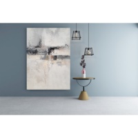 Tableaux Muraux Personnalisés pour Hôtels en Gros, Impressions Abstraites Faites à la Main sur Toile, Décoration de Salon, Nature Morte Peinte à la Main