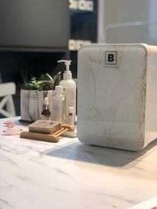 Fourniture d'usine Sephora 4L personnalisé <span class=keywords><strong>couleur</strong></span> <span class=keywords><strong>menthe</strong></span> marbre cosmétiques réfrigérateur mini réfrigérateur pour la beauté, le camping, la voiture, la maison, le bureau - Product Image 5