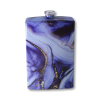 Bouteille de parfum OEM fabriquée en Chine verre pour bébé 30 ml Ambre givré carré 50ml Cologne bleu violet 100ml bouteille de parfum