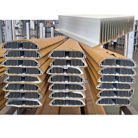 Dissipateur thermique en aluminium extrudé, Dissipateur thermique en aluminium extrudé, Dissipateur thermique en aluminium à plaque froide, Dissipateur thermique en aluminium haute puissance de grande taille