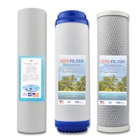 Penggantian Kartrid Filter Air Kustom PP GAC CTO Penggantian Kartrid Filter Air