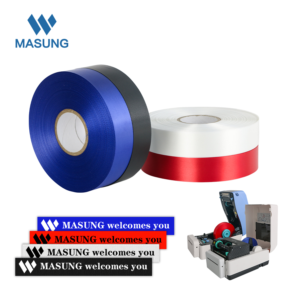 MASUNG High Quality Satin Ribbon for MS-1730/1740 Personalized Gift Wrapping, Event Decoration, Logo Printing, Wedding Décor