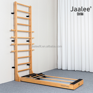 Appareil de fitness Reformer à double rail pour entraînement de base, échelle de yoga murale, glissière bidirectionnelle pour entraînement, en promotion Zaldttsxj Coreali - Product Image 2