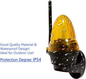 Offre Spéciale étanche porte sécurité LED Flash balise-Compatible 12V/110V/220V ouvre-porte automatique - Product Image 5