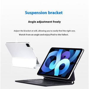 Clavier virtuel Bluetooth rétroéclairé RVB portable à 78 touches pour iPad Pro 11 pouces (2018 et 2020) et Air4 10,9 pouces - Product Image 5