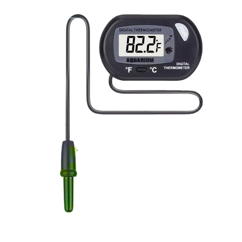 Digital Water Thermometer For Fish Tank Aquarium Marine Temperature