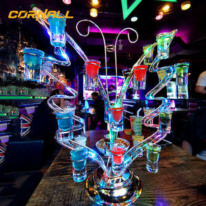 Vente d'usine, service VIP, présentoir à bouteilles LED, support de présentation de bouteilles de <span class=keywords><strong>champagne</strong></span>, présentoir à bouteilles en verre LED lumineux - Product Image 5