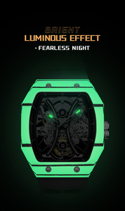 Original Tourbillon Movement Men's Watch 3ATM Waterproof Hardened Glass Mirror Luxury Business Sport Mechanical Wristwatch - Product Image 6