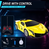 Emballage personnalisé en marque blanche, support OEM/ODM, finition peinture UV, 5-en-1 : Voiture de course télécommandée 14 avec pulvérisation de lumière