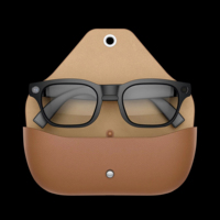 Lunettes intelligentes IA OEM d'usine avec caméra, enregistrement vidéo HD, reconnaissance d'objets par IA, commande vocale, Bluetooth sans fil intelligent