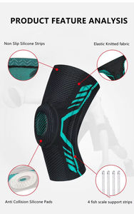 Rodillera Ortopédica para Recuperación de LCA y LCM, Soporte Estabilizador de Ligamentos, Manga Ajustable con Correa para Baloncesto, Voleibol y Deportes - Product Image 3