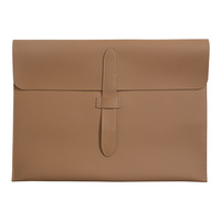 Carpeta de Piel Sintética para Documentos A4, Bolsa de Almacenamiento para Negocios, Portadocumentos, Organizador de Exámenes, Personalizable para Empresas, Venta al Por Mayor