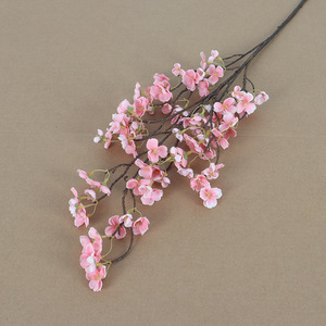 Branches de fleurs de cerisier en soie, fausses fleurs de sakura, centre de table pour mariage, décoration de la maison, hall d'hôtel, arrangement de table de bureau - Product Image 6