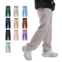Pantalon de jogging pour homme en molleton de coton lavé, vente en gros OEM, pantalon d'hiver pour homme, pantalon de sport pour homme, fournisseur de premier plan