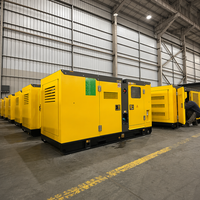 Groupe électrogène diesel Cummins silencieux de 100 kW 125 kVA, usage intensif, triphasé, refroidissement par eau, démarrage électrique pour usine et hôtel