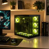 Boîtier PC Gaming Personnalisé Pcooling avec Ventilateurs RGB – Boîtiers d'Ordinateur Gaming Mid-Tower