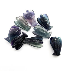 Gemstone Angel 1,5 Cristales tallados Suministro perfecto de brujería Estatuilla de Ángel de cristal para regalos - Product Image 1