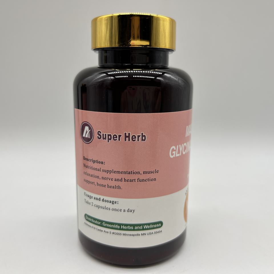 ANYUAN Magnesium Glycinate Capsules Sleep Support Dietary Supplement ...