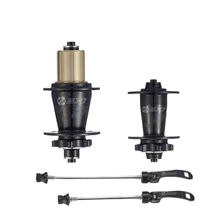Moyeu vtt de frein à disque en alliage d'aluminium 24/32H à dégagement rapide 135mm O.l.d moyeux de VTT avant arrière en fibre de carbone - Product Image 1