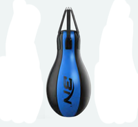 Sac de frappe lourd BN avec chaînes pour l'entraînement de boxe, MMA, Muay Thai, crochet de suspension au plafond, sac de sable