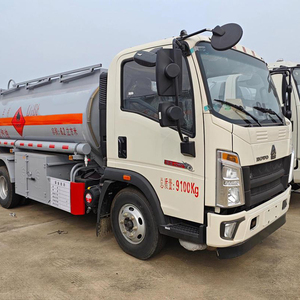 รถบรรทุกถังน้ำมัน SINOTRUK HOWO 4X2 รถบรรทุกจ่ายน้ำมันเคลื่อนที่แบบใหม่สำหรับเก็บน้ำมันและน้ำ  แบบแมนนวล - Product Image 2