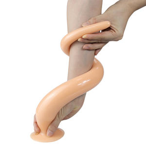 Ensemble de trois pièces de plug anal à queue de <span class=keywords><strong>cochon</strong></span>, 50 cm de long, motif bois, pour stimulation anale intense et masturbation SM - Product Image 5