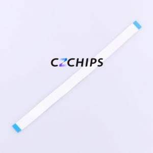 JS10A-16P-300-4-8 FFC Cable (Flexible Flat Cable) P=1mm Connector 16P 1mm 0.3mm Non-Inverting - Product Image 2