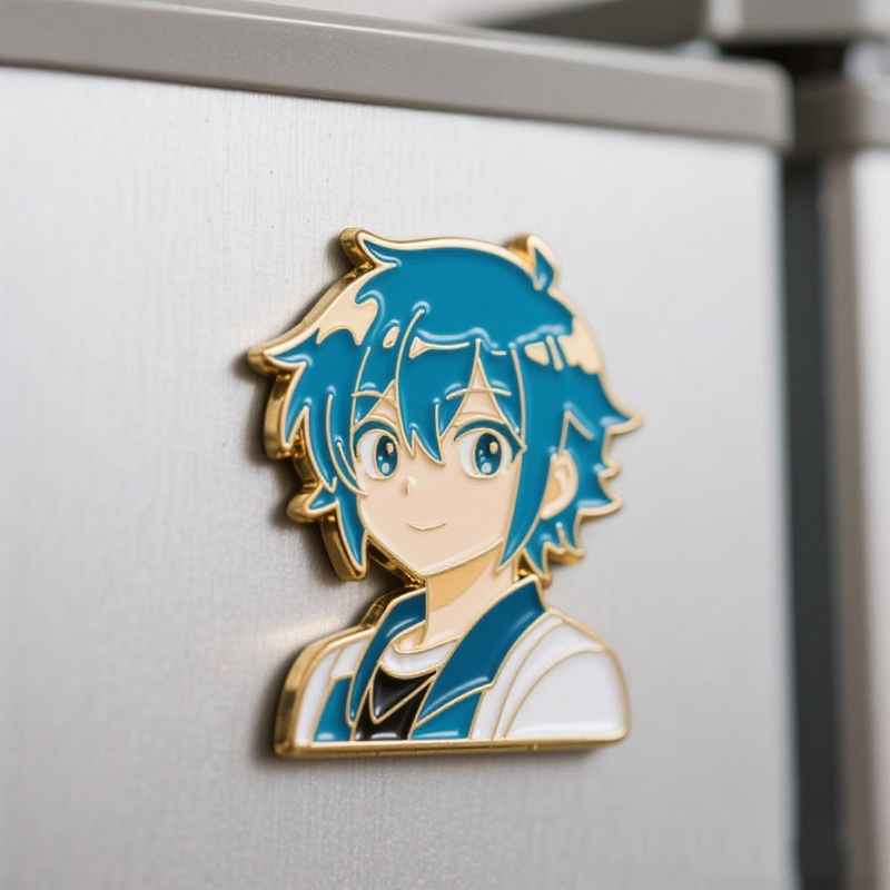 Manufacturer Custom Logo 3D Metal Soft