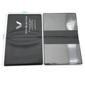 Portefeuille de documents de voiture en PVC avec logo personnalisé, pliable, porte-assurance automobile, organiseur de documents de véhicule fin, pochette pour documents d'immatriculation - Product Image 2