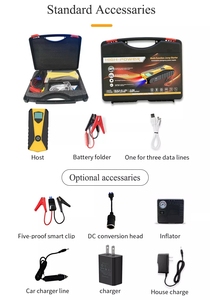 <span class=keywords><strong>Démarreur</strong></span> <span class=keywords><strong>de</strong></span> voiture 26000mAh Mobile Power Portable Car Battery Booster Charger 12V Starter Essence Diesel Car Jump Starter - Product Image 2
