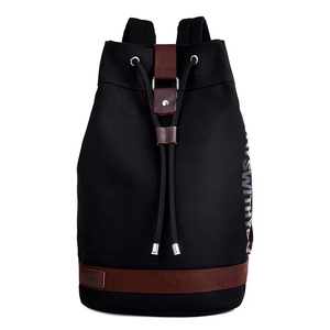 Hot Selling Outdoor Custom LOGO Gym Sports Hiking Fashion <b>Canvas</b> Mens Zipper <b>Backpack</b> Waterproof Durable Multifunctional All - Product Image 3