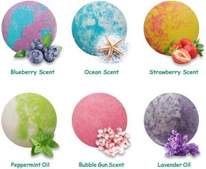 Bombes de bain effervescentes personnalisées à marque privée, biologiques, avec jouets à l'intérieur, coffret cadeau pour enfants - Product Image 2