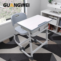 Chaise de bureau moderne et durable réglable en métal garantie de 2 ans pour les élèves du secondaire du primaire, tutorat à domicile, utilisation en classe améliorée