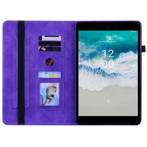 Étui portefeuille en cuir PU multicolore à fermeture éclair avec fente pour carte étui de protection pour tablette pour <span class=keywords><strong>Nokia</strong></span> t5 8 pouces 2022 housse de protection pour tablette - Product Image 5