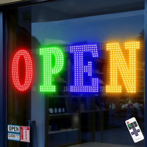Lemonnova Open <b>Sign</b> 40x14 LED Multi-Color Sequential <b>Light</b> Commercial Storefront Display - Product Image 5