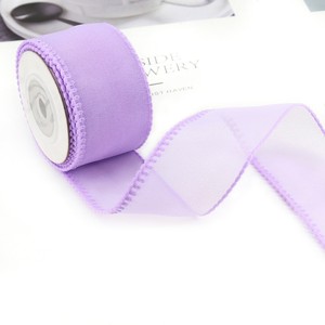 Nuevo Lazo de Organza con Borde Picot de 2.5cm <span class=keywords><strong>para</strong></span> Volantes de Tutú de Ballet, 10 Yardas/Rollo - Product Image 2