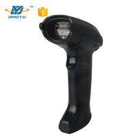 Escáner de Códigos de Barras 2D QR DY SCAN, Sensor CMOS, Interfaz RS232/USB, Lector Inalámbrico 2.4G Portátil para Cadenas de Tiendas, 1 Año de Garantía