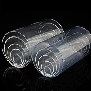 Alta Temperatura de policarbonato transparente tubo PC tubo de plástico