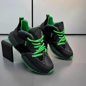 Chaussures décontractées à tige haute, tendance et polyvalentes, chaussures pour hommes, chaussures de sport à semelle souple pour hommes - Product Image 3