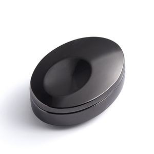 High Quality <b>Portable</b> Oval Perfume Metal Box Magnet Swivel Solid Perfume Container Solid Cases - Product Image 2