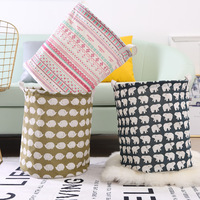 Panier à linge pliable grande capacité, durable, imperméable, en tissu écologique, couleur personnalisable, pour la maison