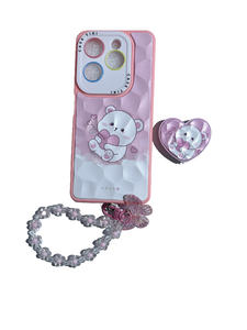 Coque de téléphone portable anti-chute avec bracelet papillon pour <span class=keywords><strong>OPPO</strong></span> <span class=keywords><strong>Reno</strong></span> 12/11F/12Pro/F25Pro/A59/A60/A3 Pro - Product Image 5