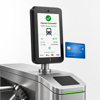 Terminal de Pago de Autoservicio con Lector de Tarjetas y Código QR, Cámara de 5MP, Dispositivo POS con Certificación CE, FCC y GMS, CM30