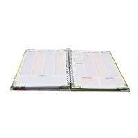 Cuaderno A3 Personalizado con Encuadernación en Espiral, Servicio de Muestra Gratuita, Cubierta de Papel, Agenda Diaria, Diario con Pegatinas, Impresión de Libros