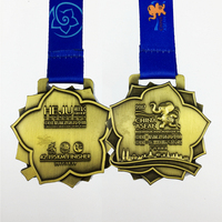 Médaille de Sport TOPWELL la Plus Vendue en Métal Doré, Personnalisée, avec Ruban – Trophées et Plaques Premium Frappés