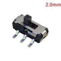 Interrupteur à glissière SMD DPDT 6 broches MST-22D18, mini-interrupteur à bascule 2 positions, composant électronique DC12V