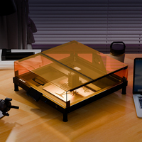 Machine de gravure laser rotative professionnelle DAJA D5 PRO 2025 pour colliers en verre pour chiens, idéale pour les petites entreprises au Mexique