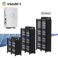Batterie LiFePO4 haute tension 50kWh 100kWh, pack de batteries empilables séparables, DC 200V-1000V, stockage solaire, batterie BYD Blade, stockage d'énergie domestique
